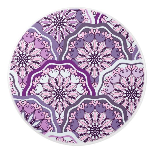  patroon keramische knop (Voorkant)