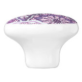  patroon keramische knop (Zijkant)