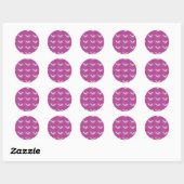 Patroon: Kersenplukker Ronde Sticker (Vel)