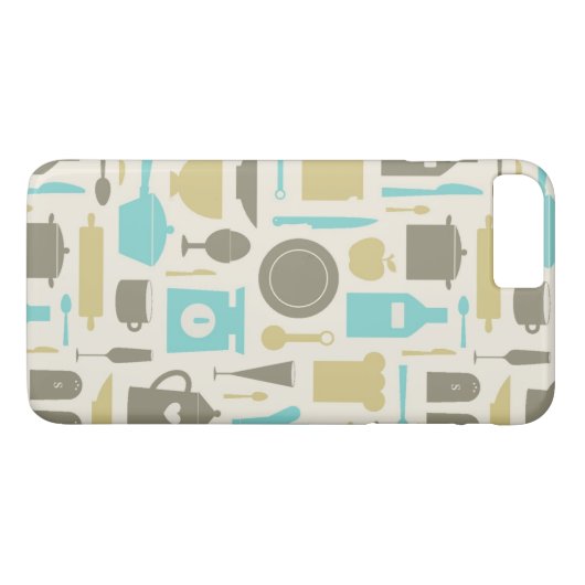 Patroon keukengereedschap Case-Mate iPhone case (Achterkant (Horizontaal))