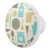 Patroon keukengereedschap keramische knop (Rechts)