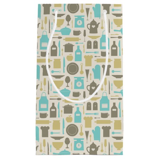 Patroon keukengereedschap klein cadeauzakje (Voorkant)