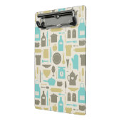 Patroon keukengereedschap mini klembord (Angled2)