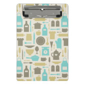 Patroon keukengereedschap mini klembord (Voorkant)