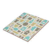 Patroon keukengereedschap tegeltje (Zijkant)