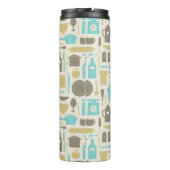 Patroon keukengereedschap thermosbeker (Achterkant)