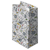 Patroon keukengereedschappen klein cadeauzakje (Voorkant Gekanteld)