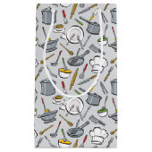 Patroon keukengereedschappen klein cadeauzakje (Voorkant)