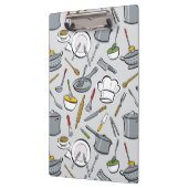 Patroon keukengereedschappen klembord (Links)