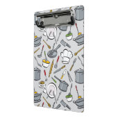 Patroon keukengereedschappen mini klembord (Angled2)