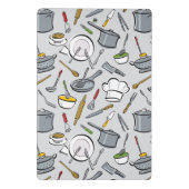 Patroon keukengereedschappen mini klembord (Achterkant)