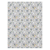 Patroon keukengereedschappen tafelkleed (Voorkant)