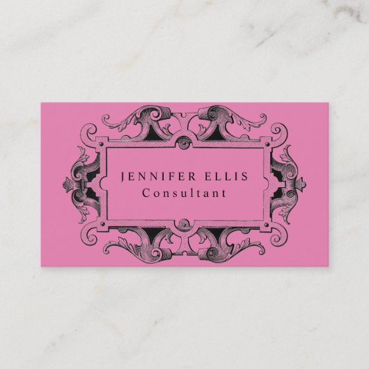   Patroon Kies Origineel Visitekaartje (Voorkant)