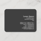 patroon kleine huizen visitekaartje (Achterkant)