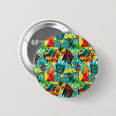Patroon kleurcode Batman 1 Ronde Button 5,7 Cm (Voorkant /achterkant)