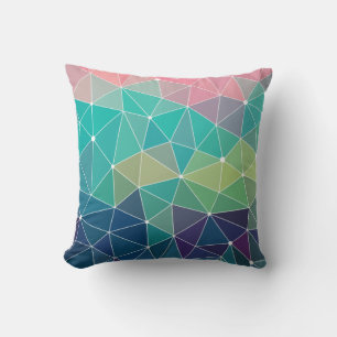 Patroon Kleurrijk Inspiratie Retro Schattig Kussen