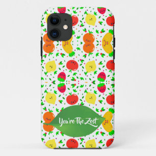 Patroon Kleurrijke Fruits Iphone Case