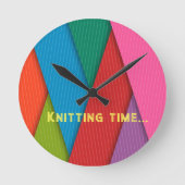 Patroon Kleurrijke Klok (Voorkant)