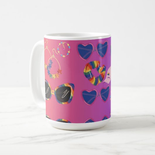 patroon koffiemok (Voorkant links)