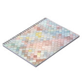 Patroon kunstschilfering Patronen Geometrisch ontw Notitieboek (Linkerzijde)