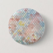 Patroon kunstschilfering Patronen Geometrisch ontw Ronde Button 5,7 Cm (Voorkant)