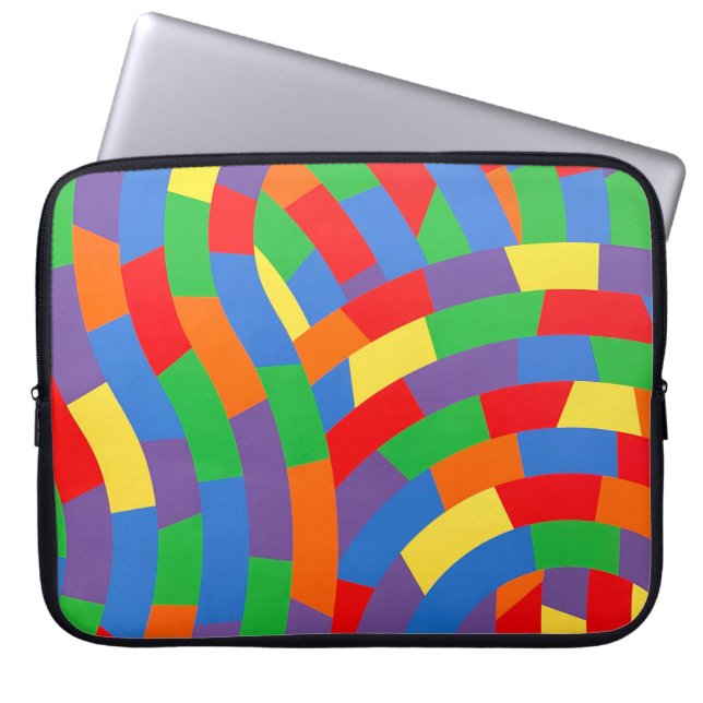 Patroon Laptop Sleeve (Voorkant)