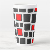 patroon latte mok (Voorkant)