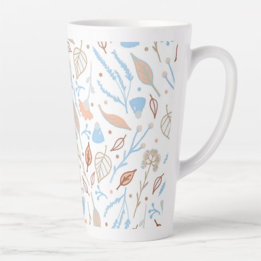 Patroon leest latte mok (Rechts)