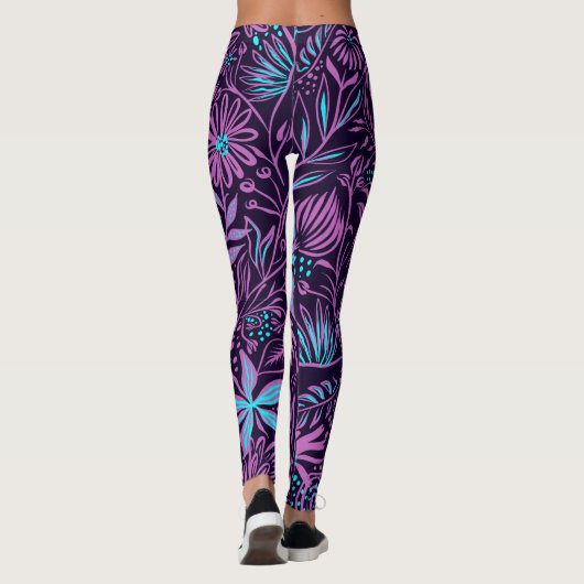 patroon leggings (Achterkant)