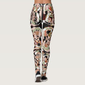 patroon leggings (Achterkant)