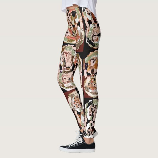 patroon leggings (Links)