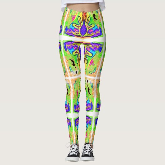 patroon leggings (Voorkant)