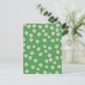 patroon maasbloem briefkaart (Staand voorkant)