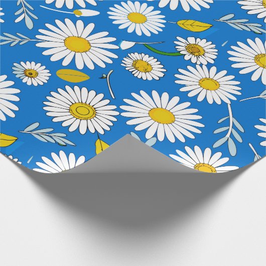 patroon maasbloem cadeaupapier (Hoek)