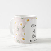 patroon maasbloem koffiemok (Voorkant links)