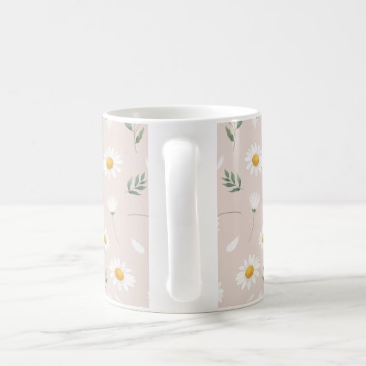 patroon maasbloem koffiemok (Handvat)