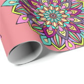 patroon mandala cadeaupapier (Rol Hoek)