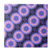 patroon mandala cirkels tegeltje (Voorkant)