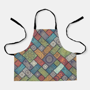 patroon mandala schort