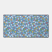 Patroon mariene symbolen bureaumat (Voorkant)