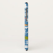 Patroon mariene symbolen Case-Mate iPhone case (Achterkant/links)