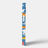 Patroon mariene symbolen Case-Mate iPhone case (Achterkant / Rechts)