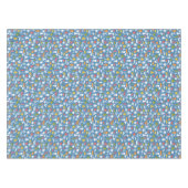 Patroon mariene symbolen tafelkleed (Voorkant (Horizontaal))