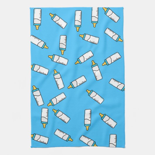 patroon melkfles theedoek (Verticaal)