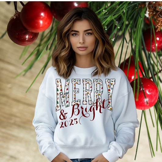 Patroon Merry & Bright Christmas Sweatshirt