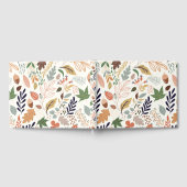 Patroon met alle bladeren gastenboek (Volledig)