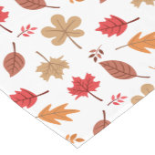 Patroon met alle bladeren korte tafelloper (Hoek)