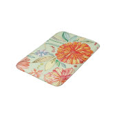 Patroon met asters badmat (Gekanteld)