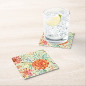 Patroon met asters kartonnen onderzetters (Insitu)