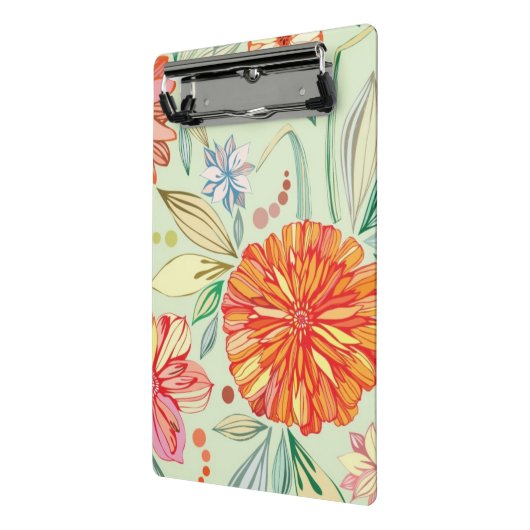 Patroon met asters mini klembord (Angled2)